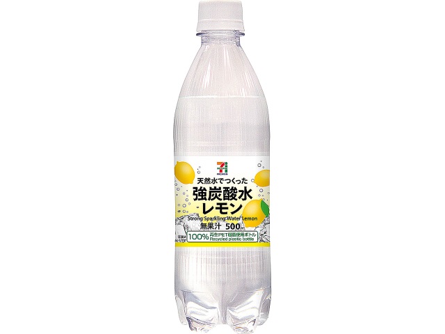 ７プレミアム 強炭酸水レモン ５００ｍｌ｜セブン‐イレブン